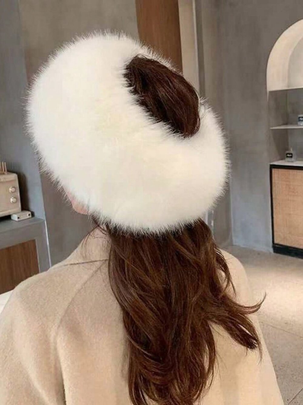 Casual Women's Faux Fur Headband